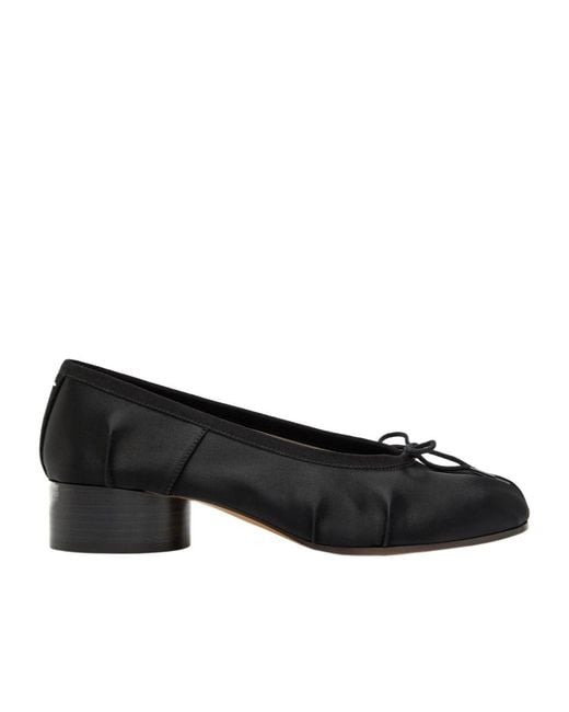Maison Margiela Black Satin High Heels