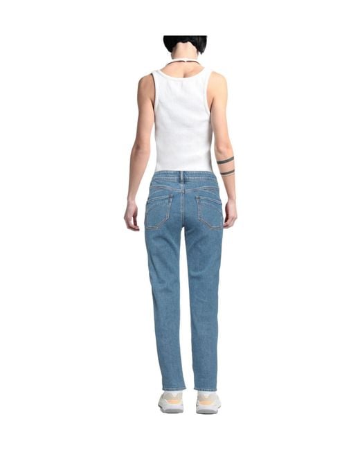 Sportmax Blue Denim Trousers