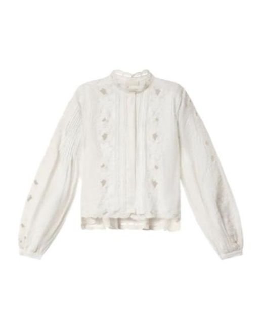 Isabel Marant White Rubra Top