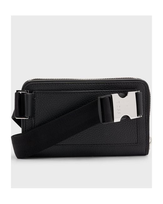 Boss Black Logo Shoulder Bag for men