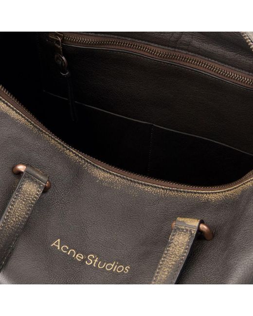 Acne Black Multi-Pocket Shoulder Bag