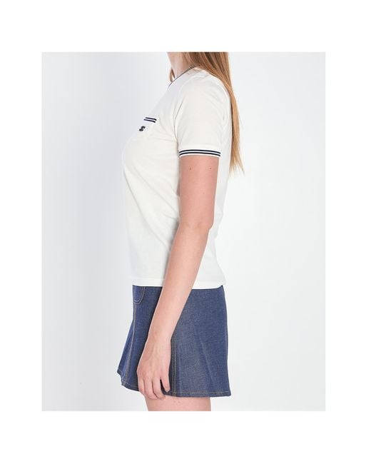 Céline Blue 70's Triomphe T-Shirt