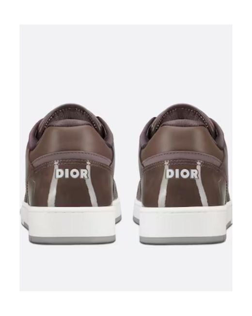 Dior Brown B27 Low-Top Sneaker for men