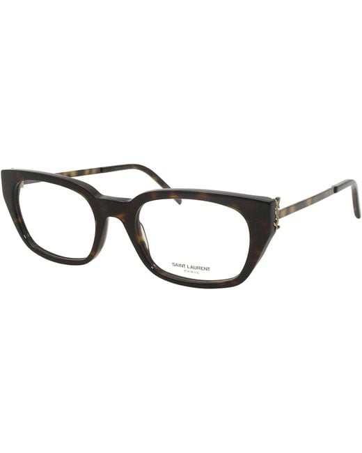 Saint Laurent White Logo Flat Mirror