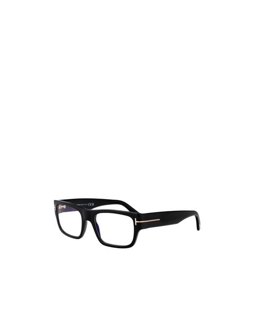 Tom Ford White Eyewear Rectangle-Frame Glasses for men