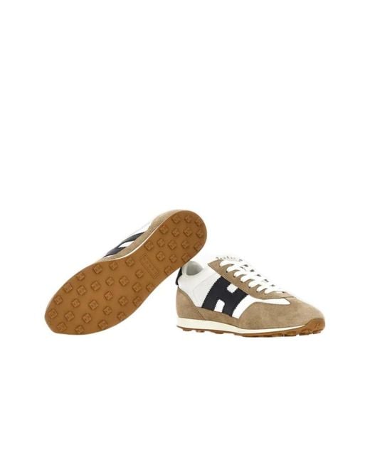 Hogan Multicolor H699 Logo-Patch Sneakers for men