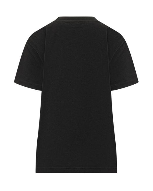 Off-White c/o Virgil Abloh Black Off Shadow Logo Crewneck T-Shirt