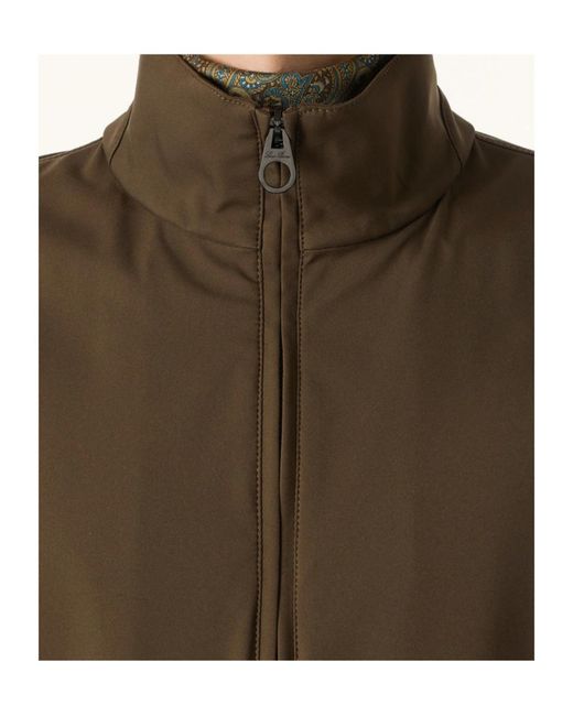 Loro Piana Brown Bomber Jacket for men