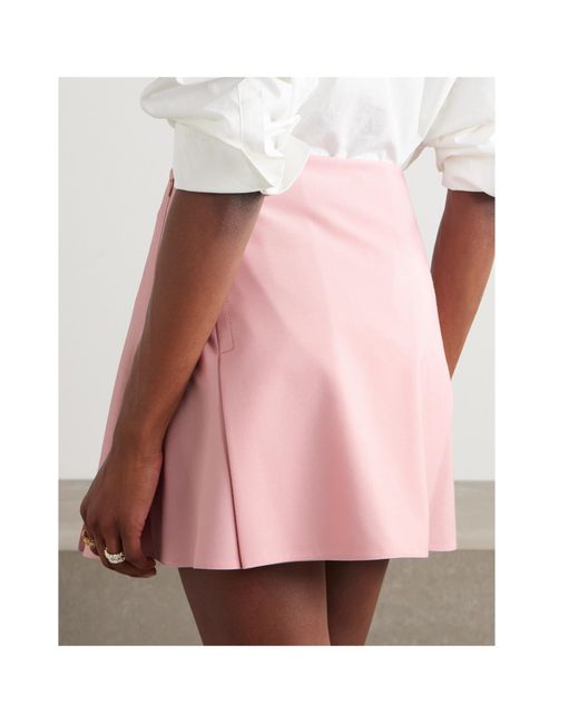Marni Pink Ruffled Skirt