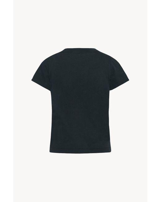 The Row Black Short-Sleeved T-Shirt