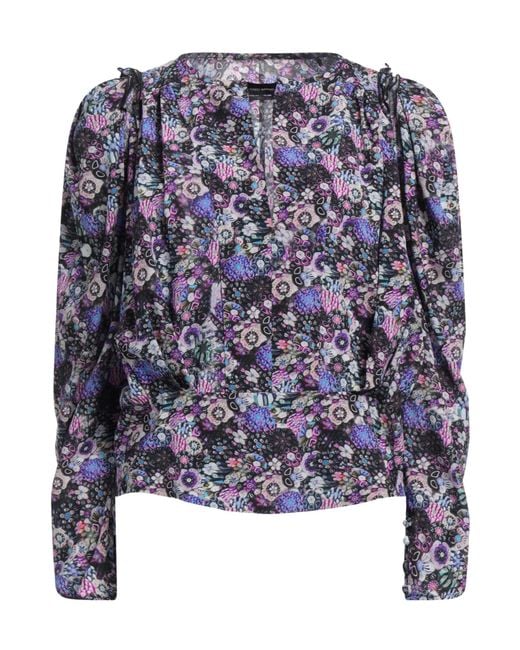 Isabel Marant Blue Floral Print Cover-Up