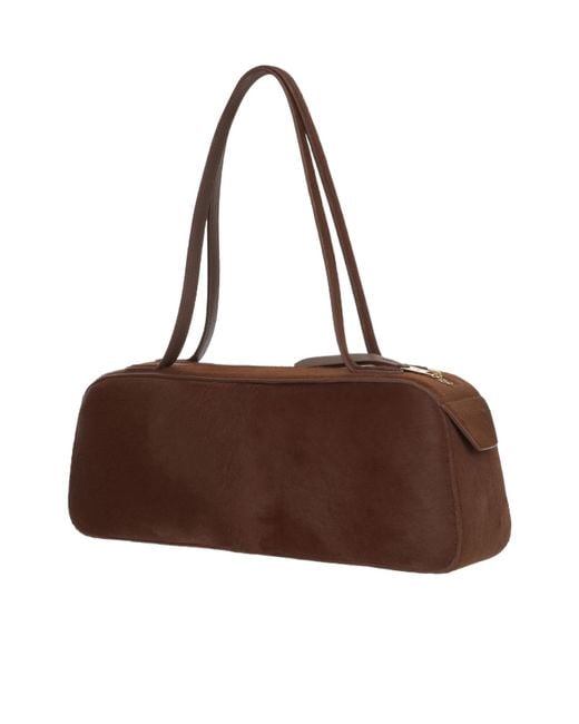 Khaite Brown Simona Shoulder Bag