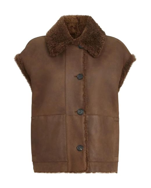 Brunello Cucinelli Brown Reversible Vest