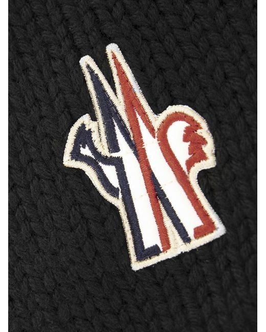 Moncler Black Wool Beanie