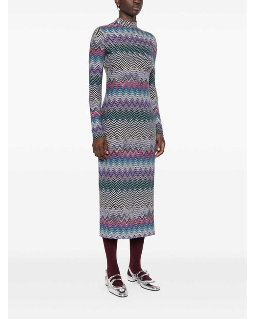 Missoni Blue Midi Dresses