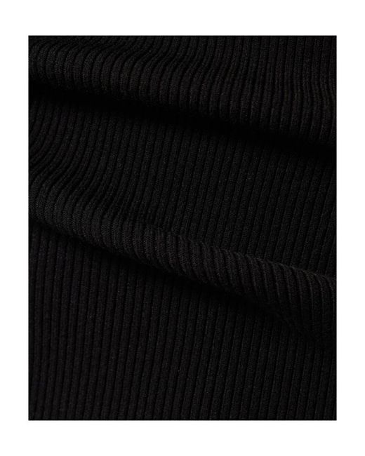 Michael Kors Black Rib Knitted Sweater