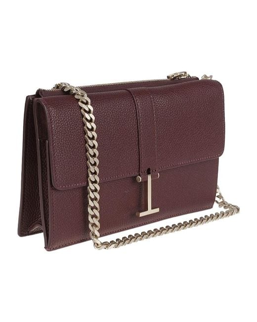 Tom Ford Purple Chain Shoulder Bag