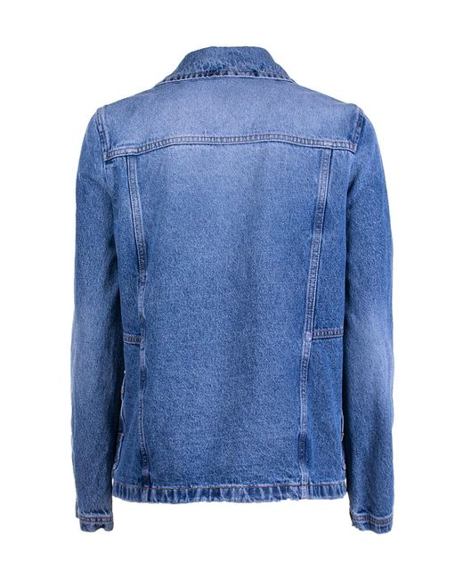 Fay Blue Toggle Fastening Jacket