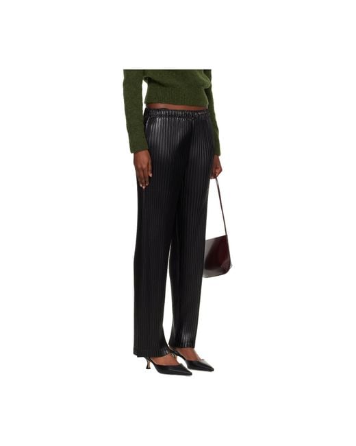 Issey Miyake Black Pleated Trousers