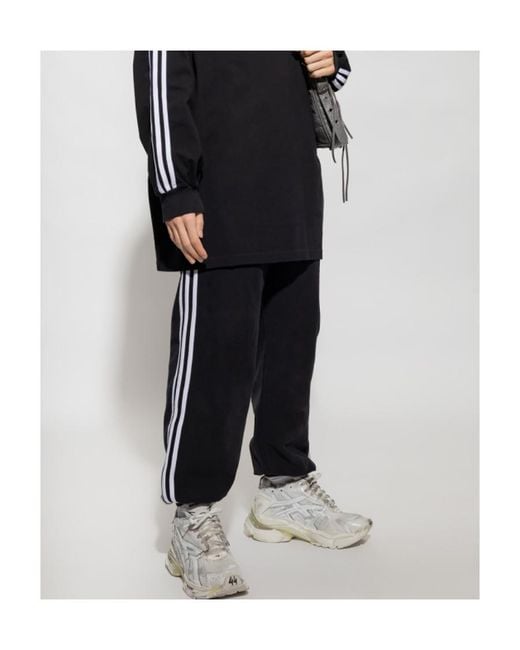 Balenciaga Blue X Adidas Logo Sweatpants