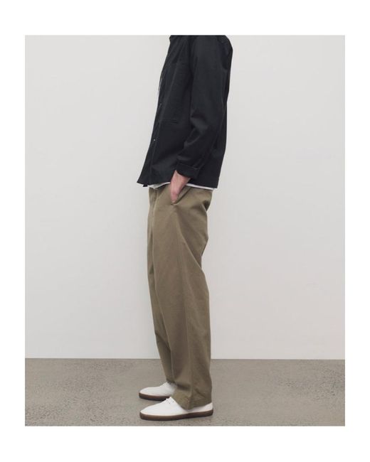 The Row Gray Time Cotton Trousers for men