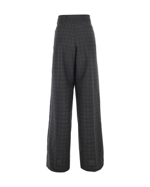 Dries Van Noten Black Straight-Leg Casual Trousers