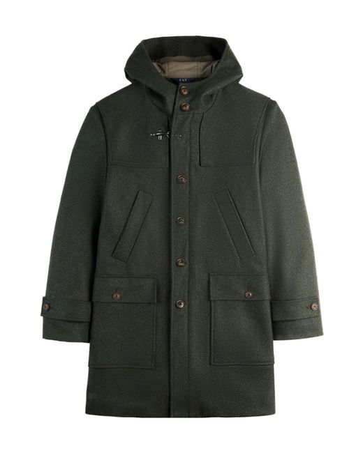 Fay Gray Hooded Toggle Coat for men