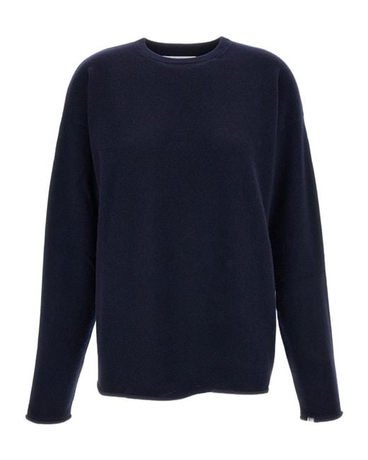 Extreme Cashmere Blue Crew-Neck Sweater