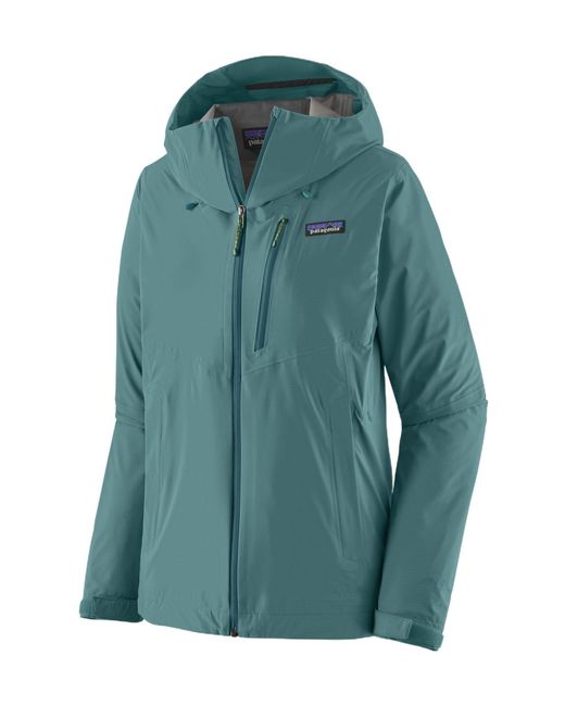 Patagonia Green Granite Crest Rain Jacket