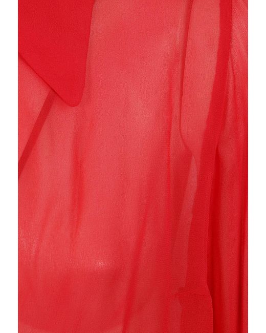 Elisabetta Franchi Red Blouse