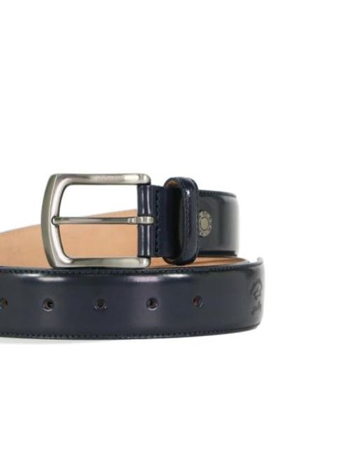 Paul & Shark Blue Logo Belt