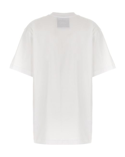 Moschino White 'Colazione' T-Shirt for men