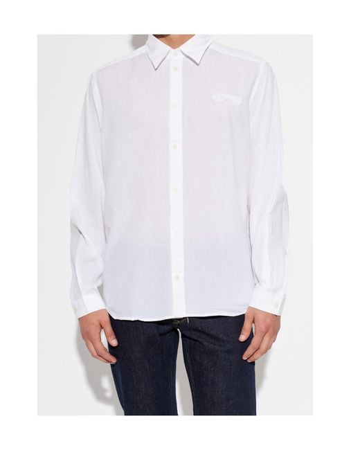 DIESEL White S Simply Jmck Regular-Fit Shirt for men