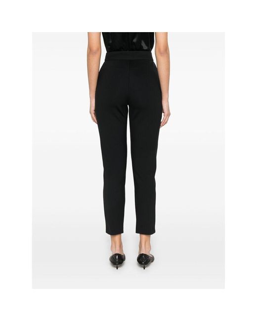 Max Mara Black Orlanda High-Waist Slim Fit Trousers