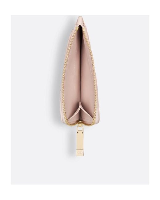 Dior Pink Cosmos Zipper Card Bag