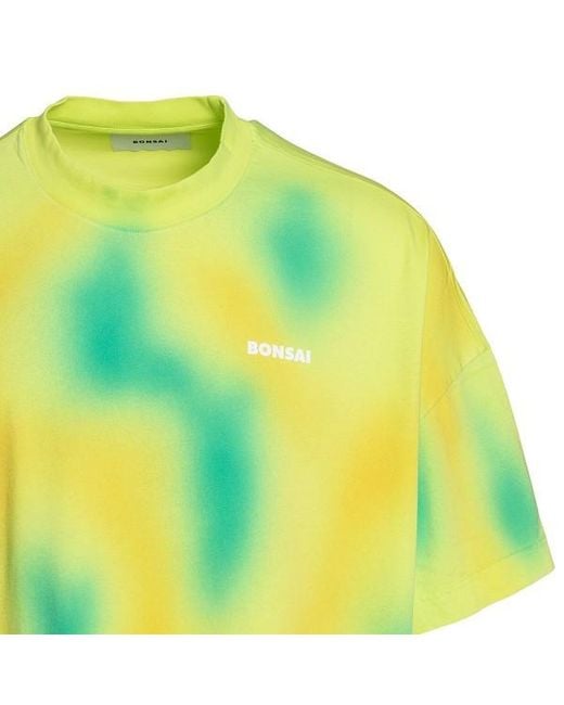 Bonsai Yellow Short-Sleeved T-Shirt for men