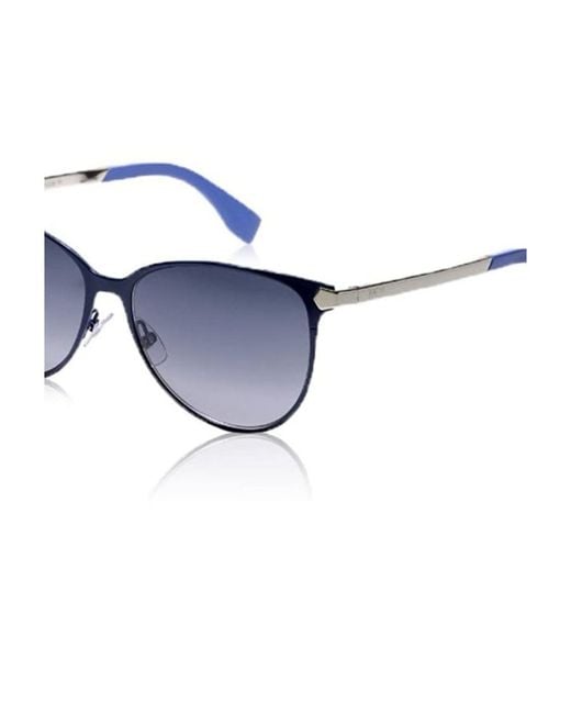 Fendi Blue Logo Details Sunglasses