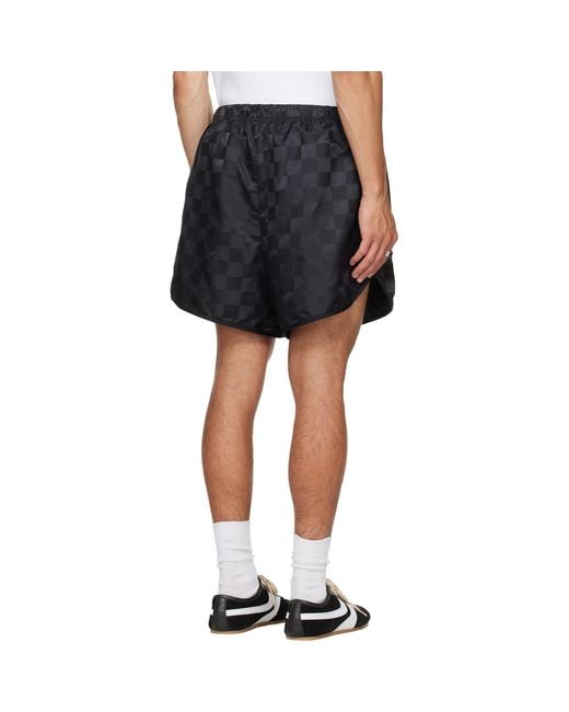 Fear Of God Black Elastic Waistband Shorts for men