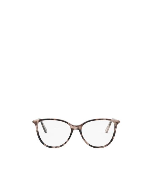 Dior White Eyewear Minicd Pantos Frame Glasses