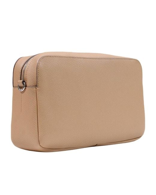 Calvin Klein Natural Zippered Shoulder Bag