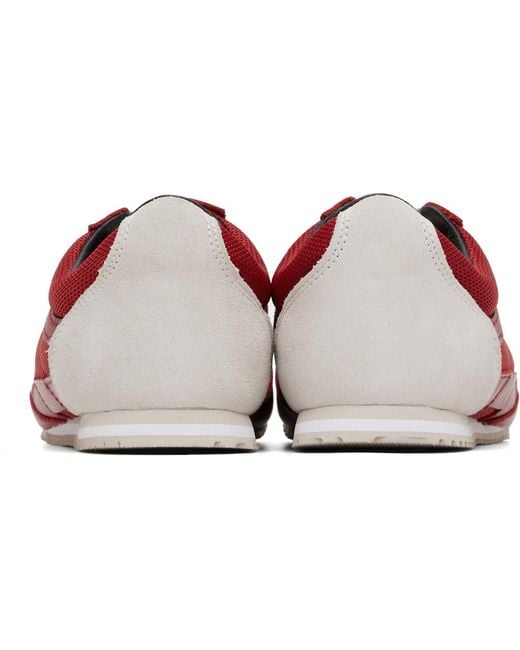 Vans Red Lx Slip Trainer Sneakers for men