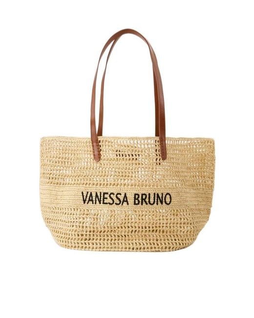 Vanessa Bruno Natural Raffia Basket