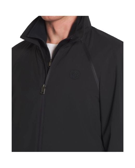 Brioni Black Midnight Performa Windbreaker for men