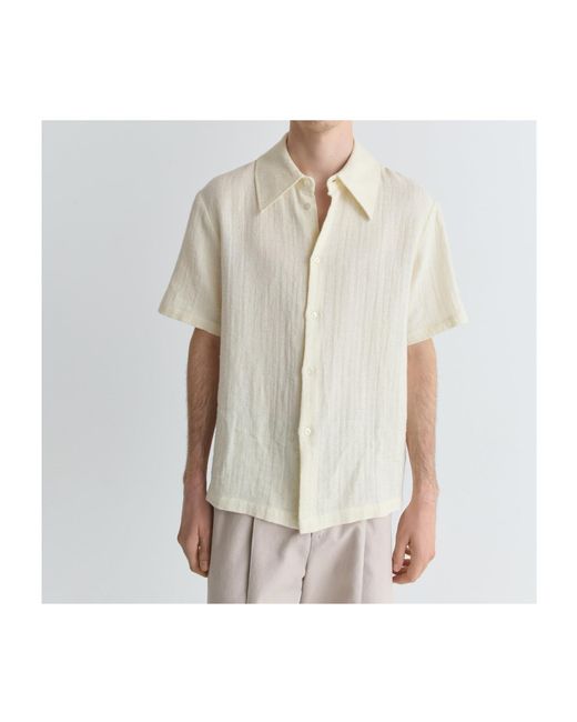 Séfr White Dayot Shirt for men