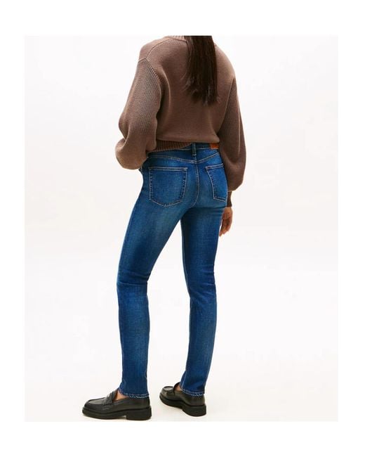 Tommy Hilfiger Blue Belt-Loop Pocket Jeans