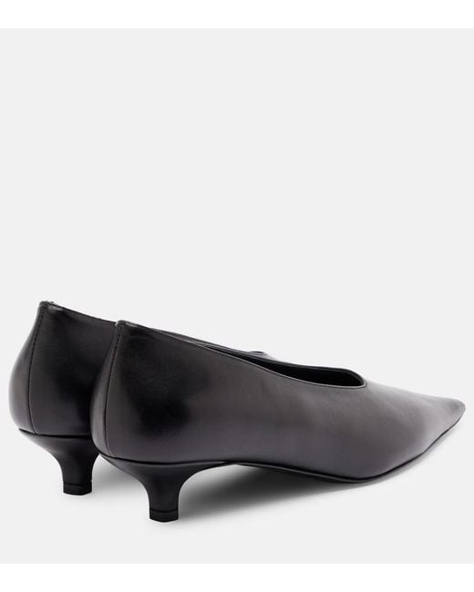 Totême  Black Pointed-Toe High Heels