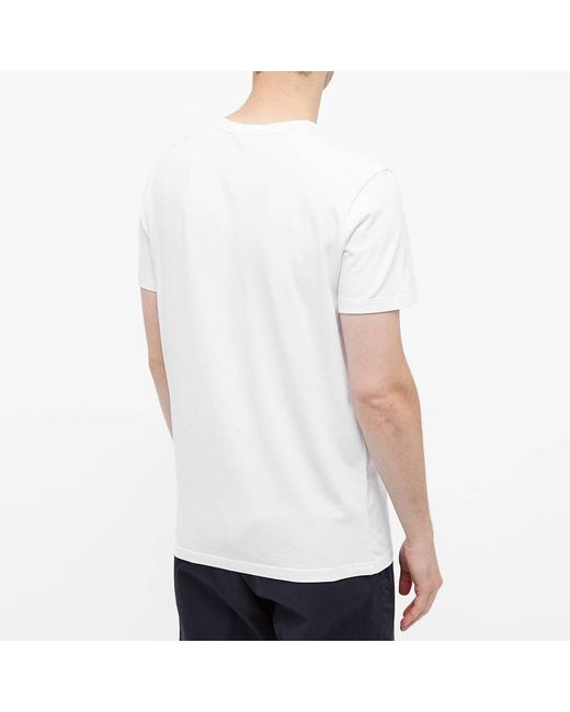 Moncler White Item O-Neck Short-Sleeved T-Shirt for men