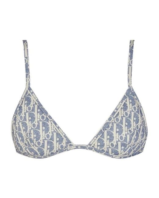 Dior Gray Iviera Bikini Top