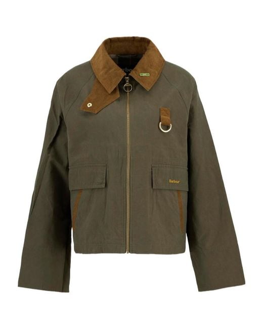Barbour Green Icons Spey Showerproof Jacket