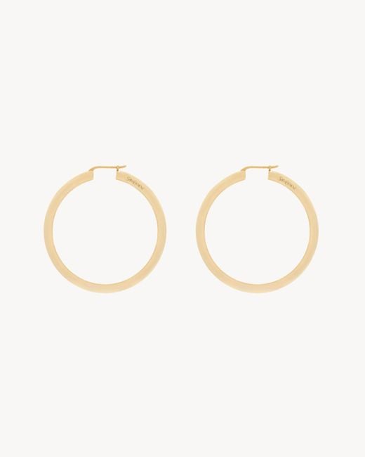 Saint Laurent Multicolor Circle Simple Earrings
